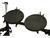 The compact PD-8 tom pads feel nice, and their smallish diameter helps with accuracy, even if you might like them to be bigger